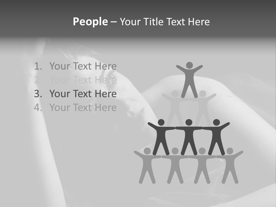 Cold White Remote PowerPoint Template