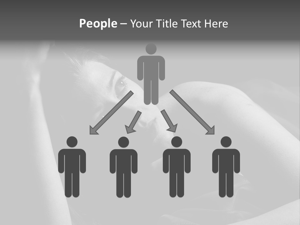 Cold White Remote PowerPoint Template