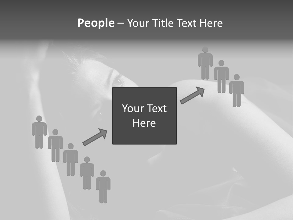 Cold White Remote PowerPoint Template