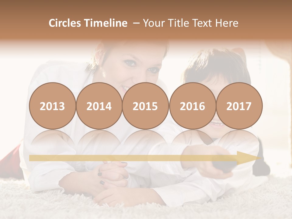 Temperature Climate Switch PowerPoint Template