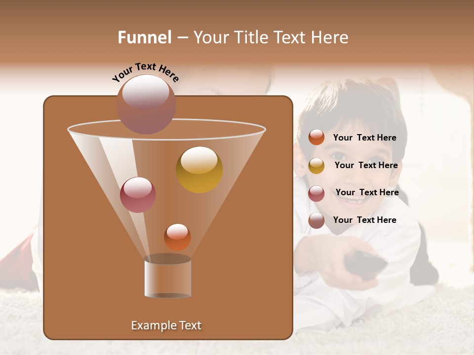 Temperature Climate Switch PowerPoint Template