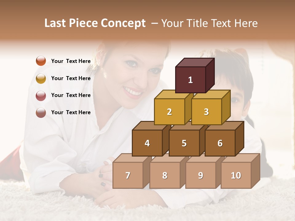 Temperature Climate Switch PowerPoint Template