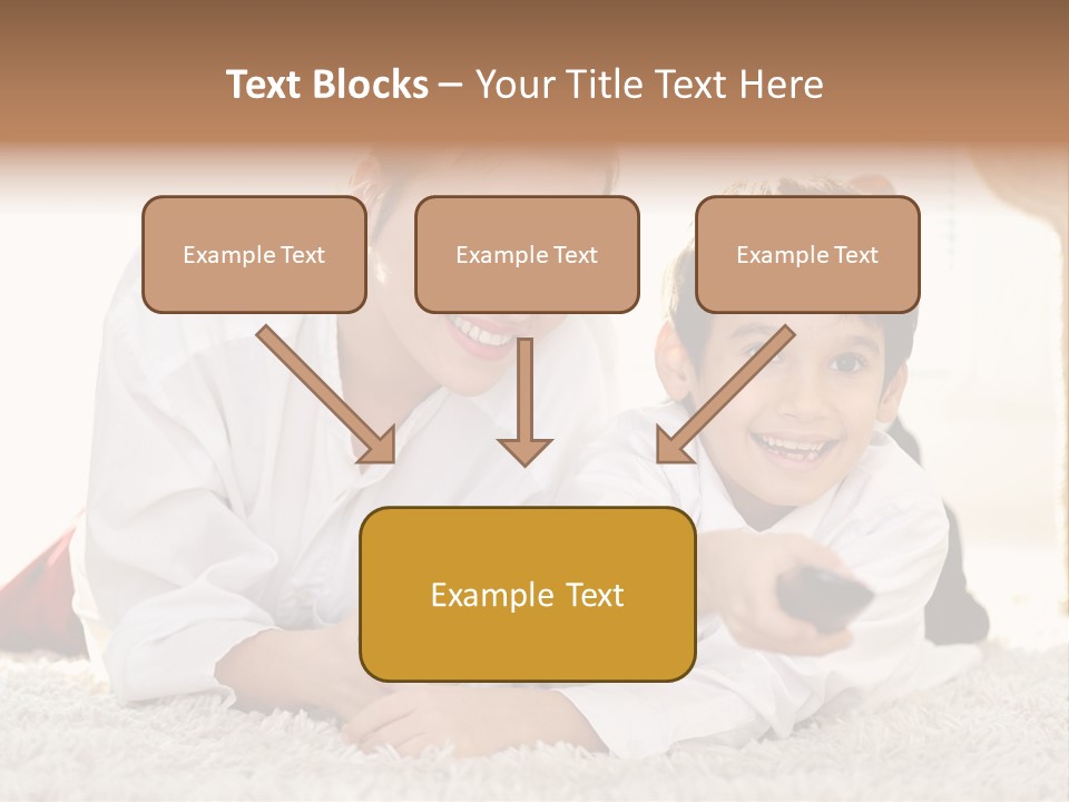 Temperature Climate Switch PowerPoint Template