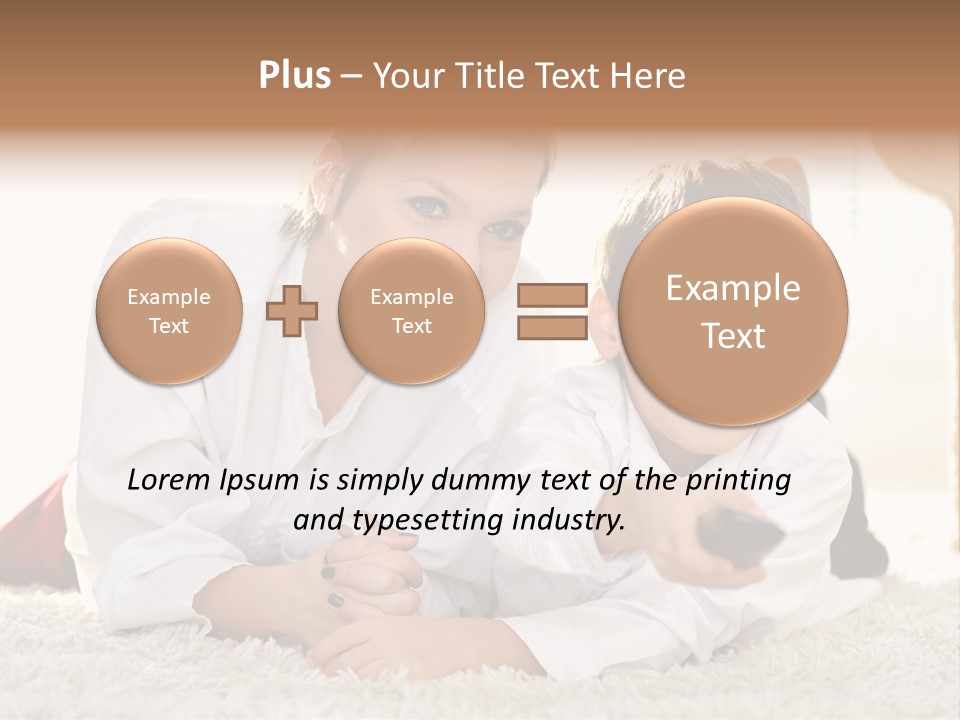 Temperature Climate Switch PowerPoint Template