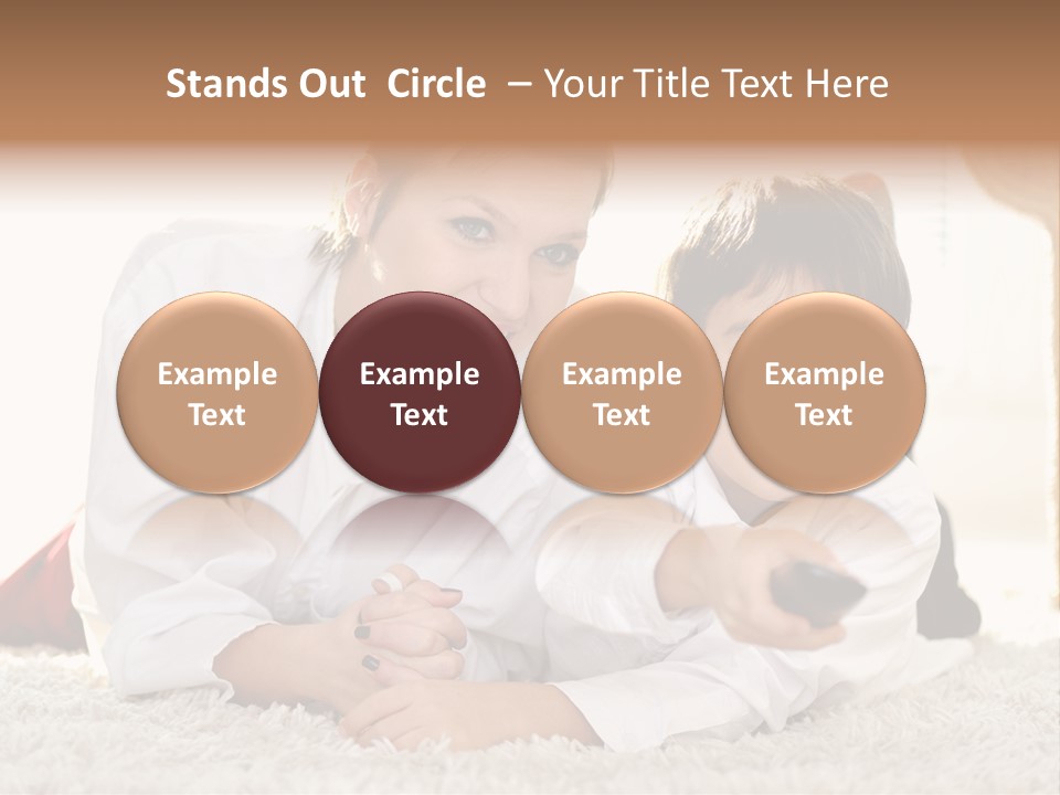 Temperature Climate Switch PowerPoint Template