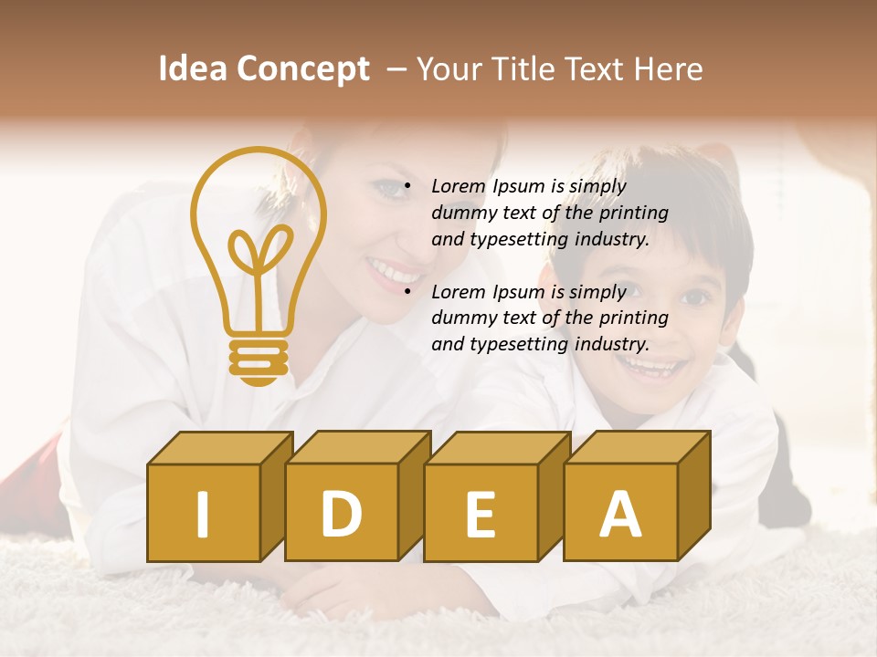 Temperature Climate Switch PowerPoint Template