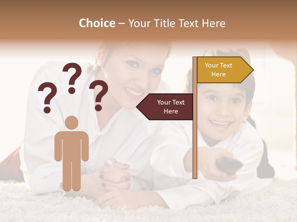 Temperature Climate Switch PowerPoint Template