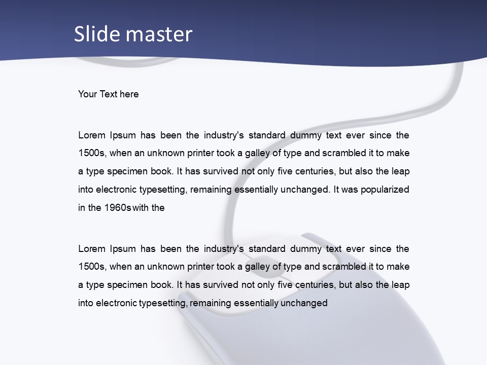 Switch Cold Industry PowerPoint Template