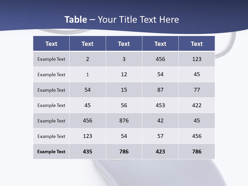 Switch Cold Industry PowerPoint Template
