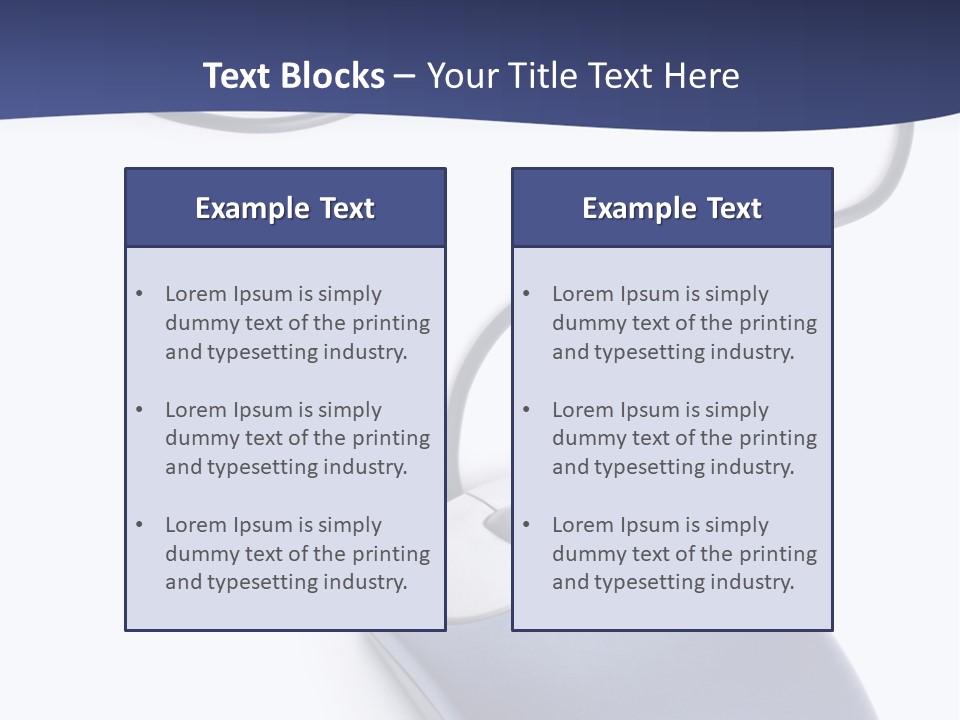Switch Cold Industry PowerPoint Template