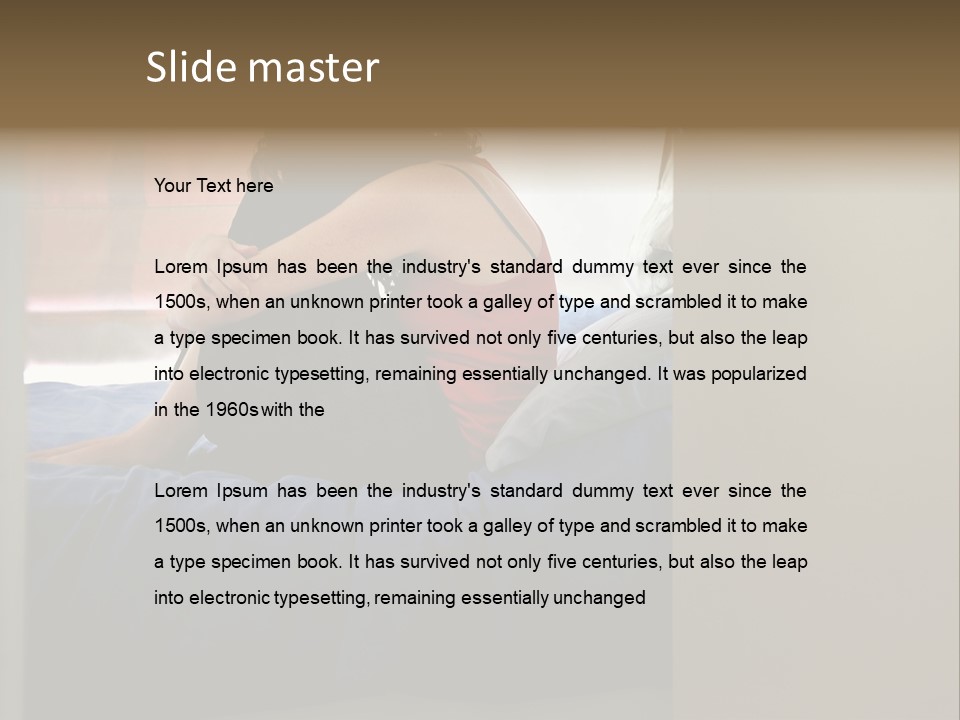 House Power Unit PowerPoint Template