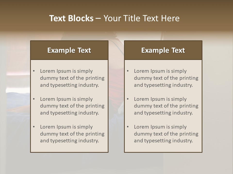 House Power Unit PowerPoint Template