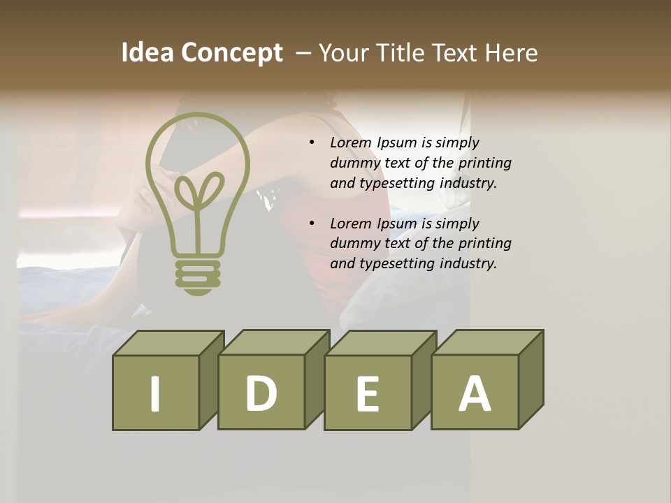 House Power Unit PowerPoint Template