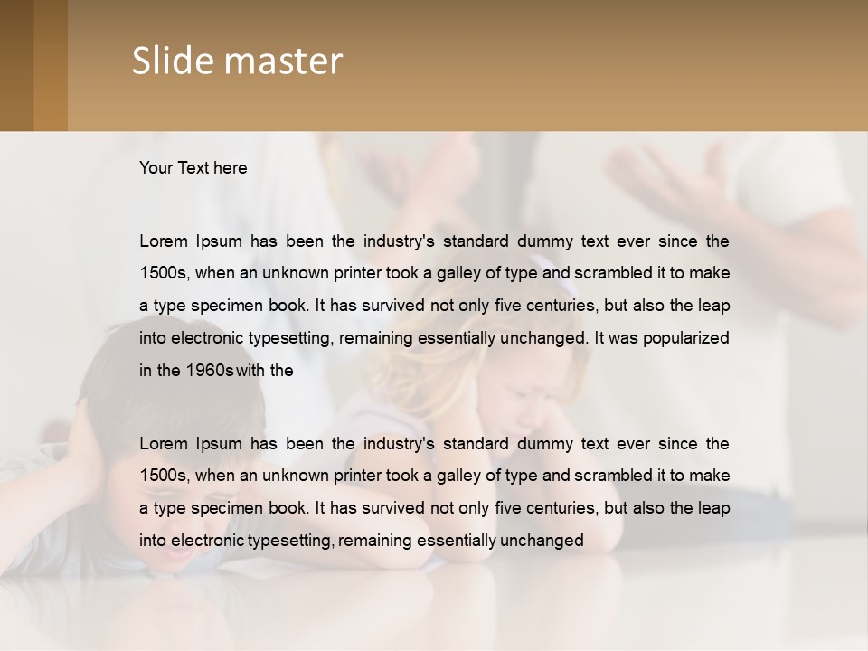 House Cool Supply PowerPoint Template