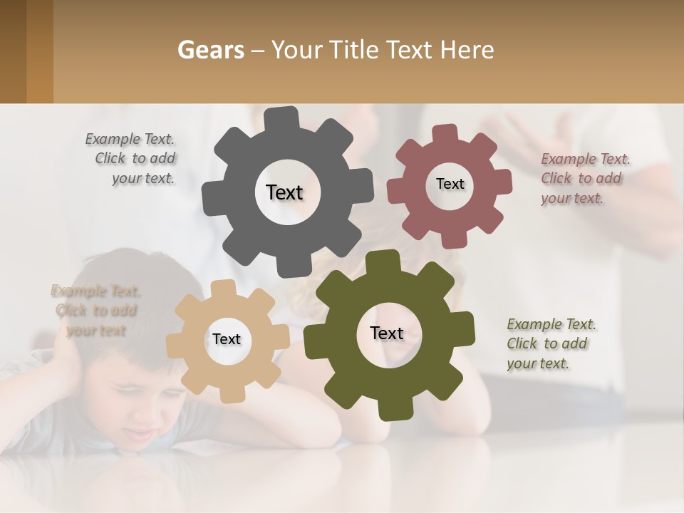 House Cool Supply PowerPoint Template