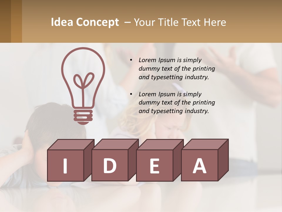 House Cool Supply PowerPoint Template