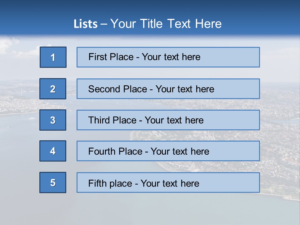 Electricity House System PowerPoint Template