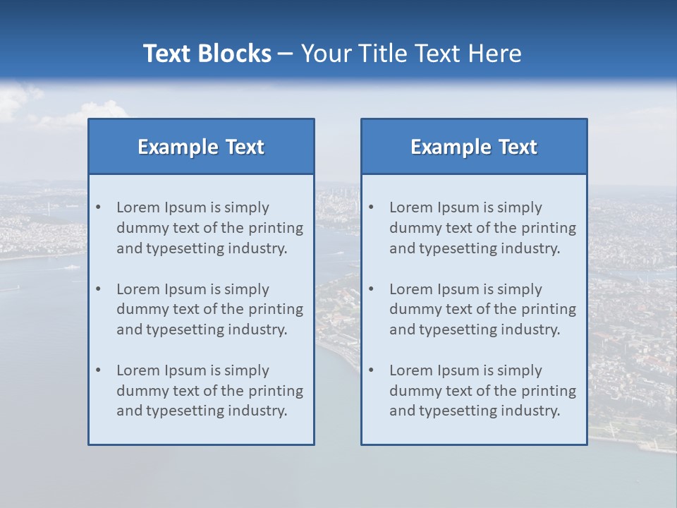 Electricity House System PowerPoint Template