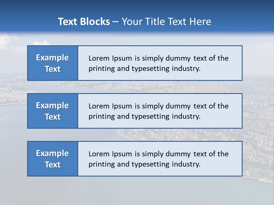 Electricity House System PowerPoint Template