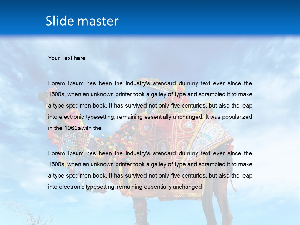 System Temperature Switch PowerPoint Template