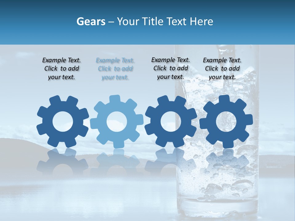 Ventilation Technology Conditioner PowerPoint Template