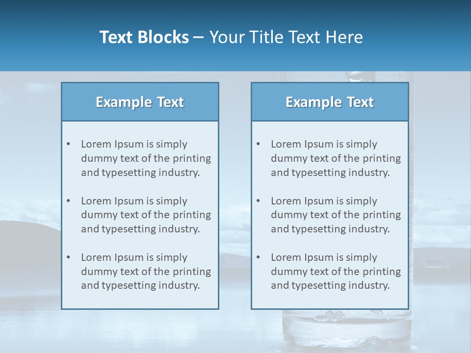Ventilation Technology Conditioner PowerPoint Template
