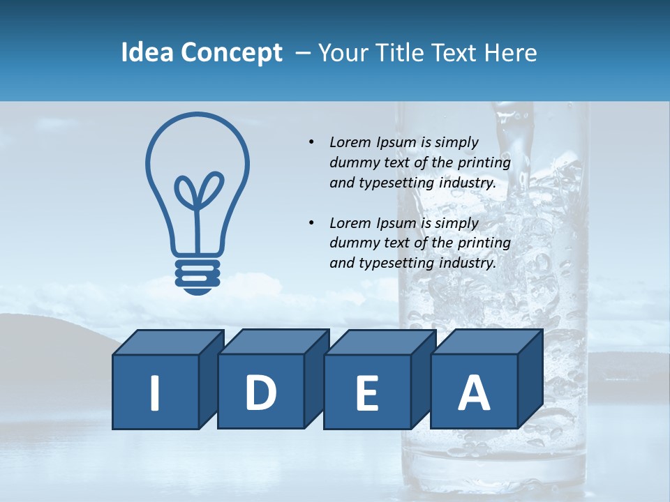 Ventilation Technology Conditioner PowerPoint Template