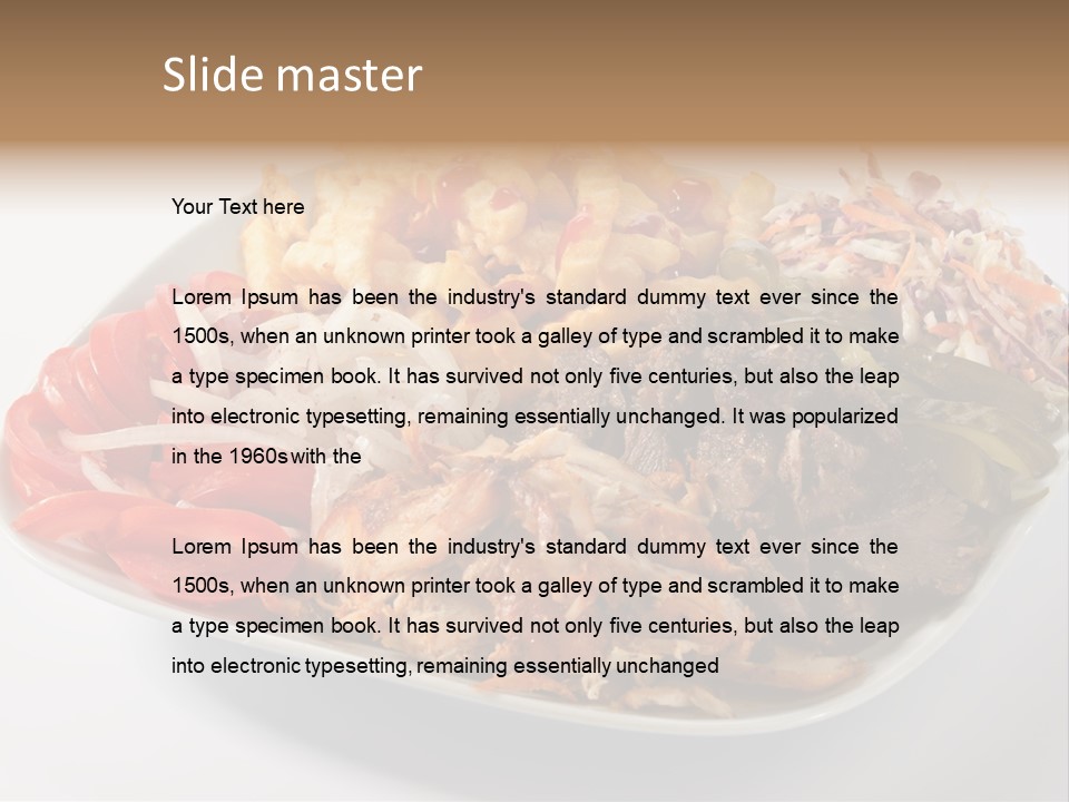 Cooling Temperature Power PowerPoint Template