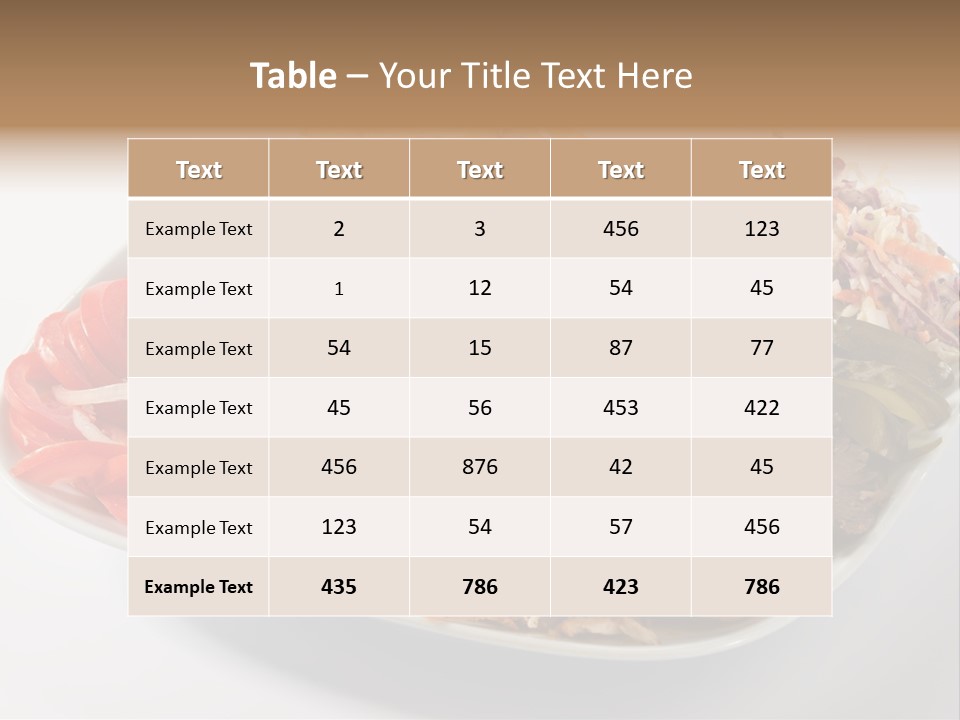 Cooling Temperature Power PowerPoint Template