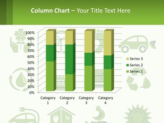 Electric Cold Energy PowerPoint Template