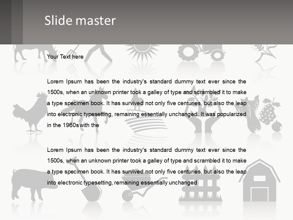 Heat Cold Conditioner PowerPoint Template