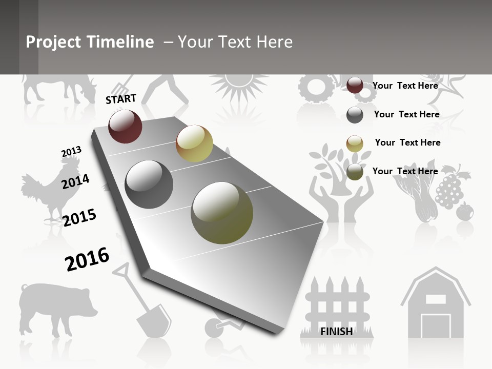 Heat Cold Conditioner PowerPoint Template