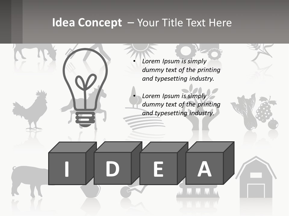 Heat Cold Conditioner PowerPoint Template