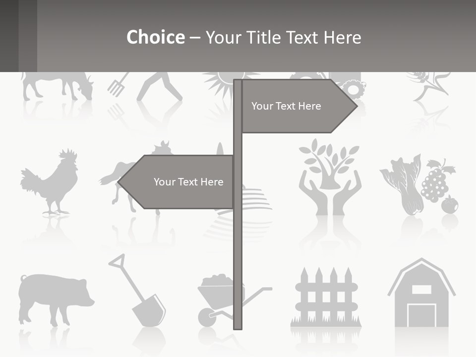Heat Cold Conditioner PowerPoint Template