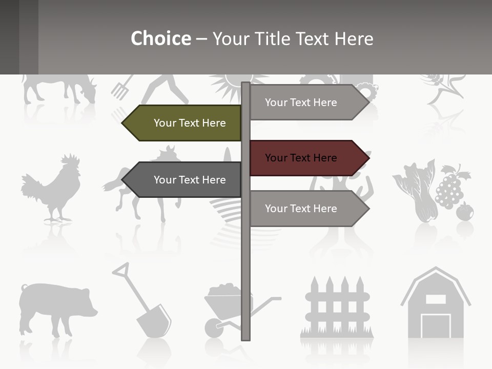 Heat Cold Conditioner PowerPoint Template