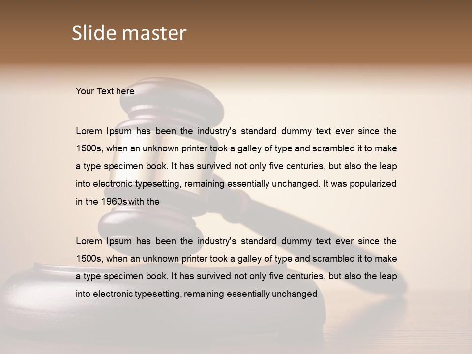 Industry Ventilation System PowerPoint Template