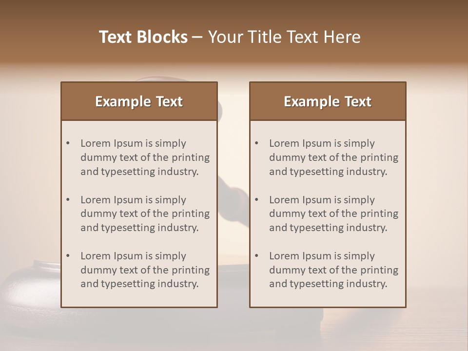 Industry Ventilation System PowerPoint Template