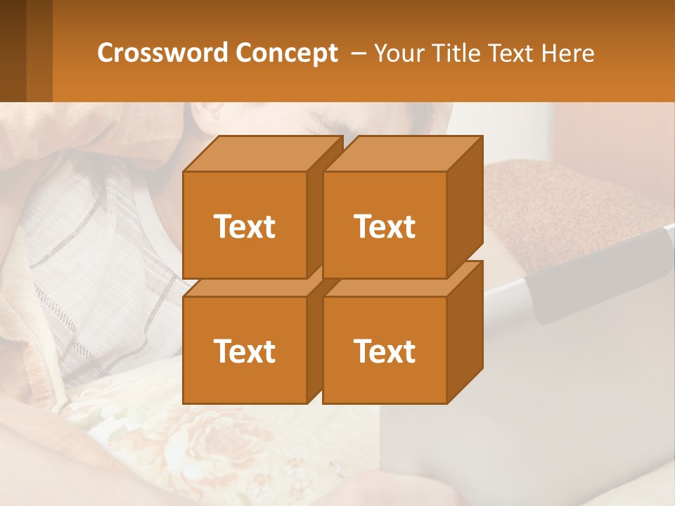 Remote Technology White PowerPoint Template