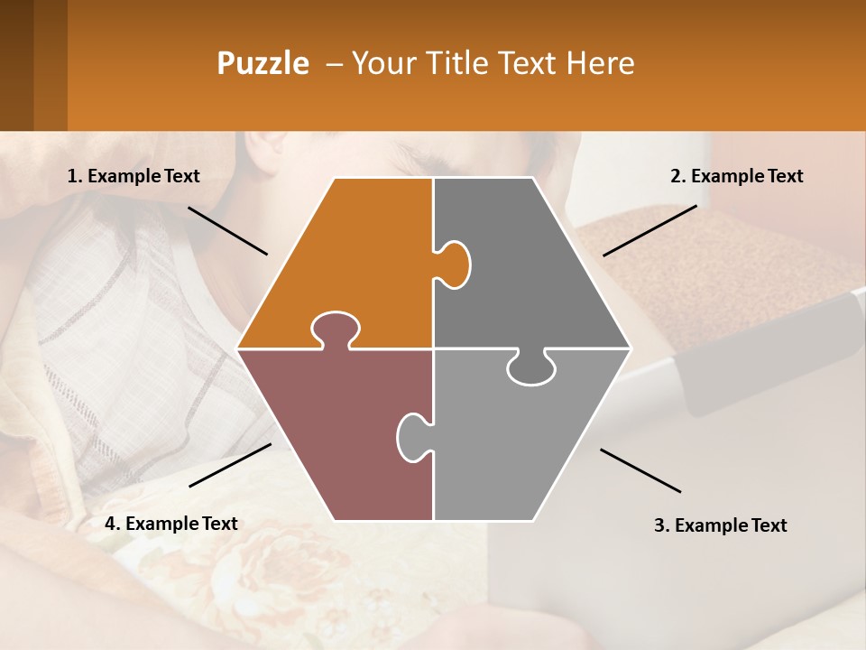 Remote Technology White PowerPoint Template