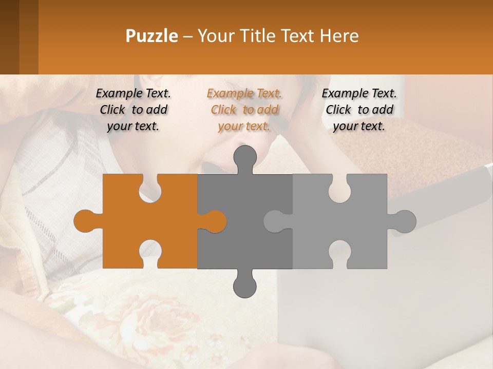 Remote Technology White PowerPoint Template