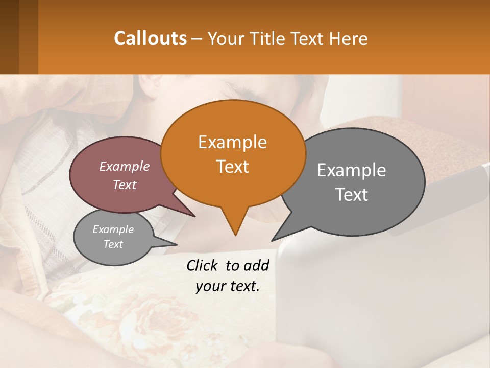 Remote Technology White PowerPoint Template