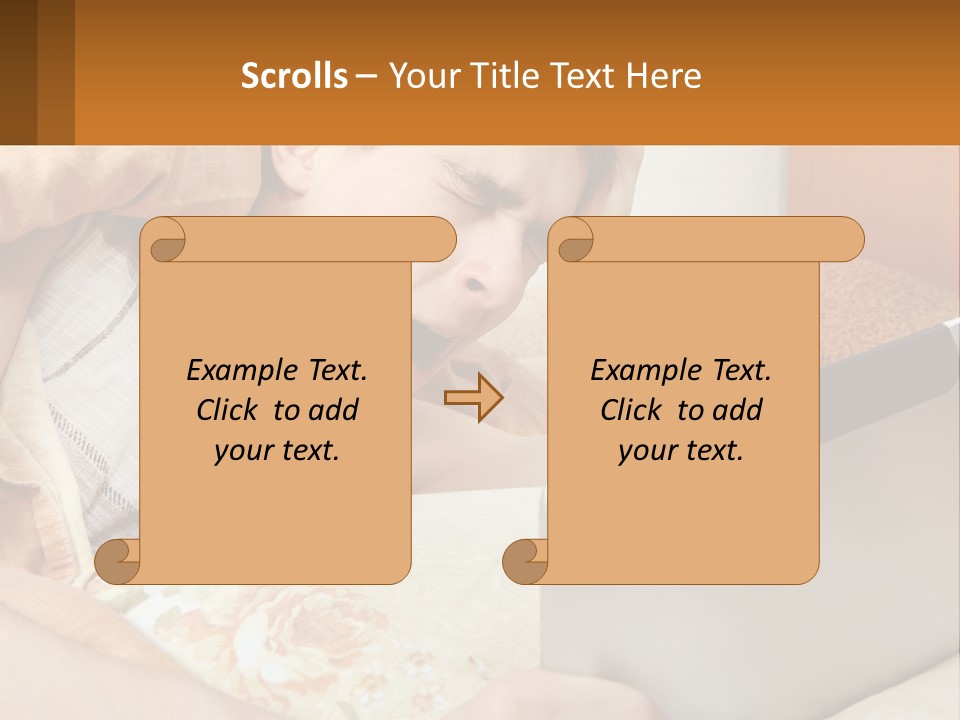 Remote Technology White PowerPoint Template