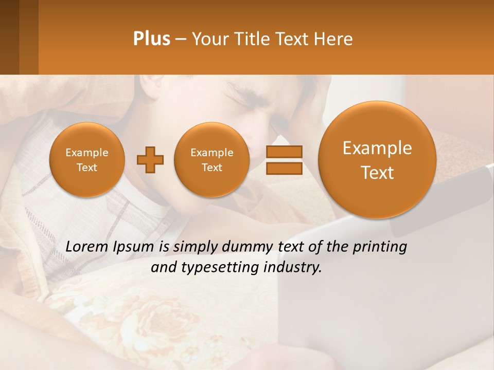 Remote Technology White PowerPoint Template
