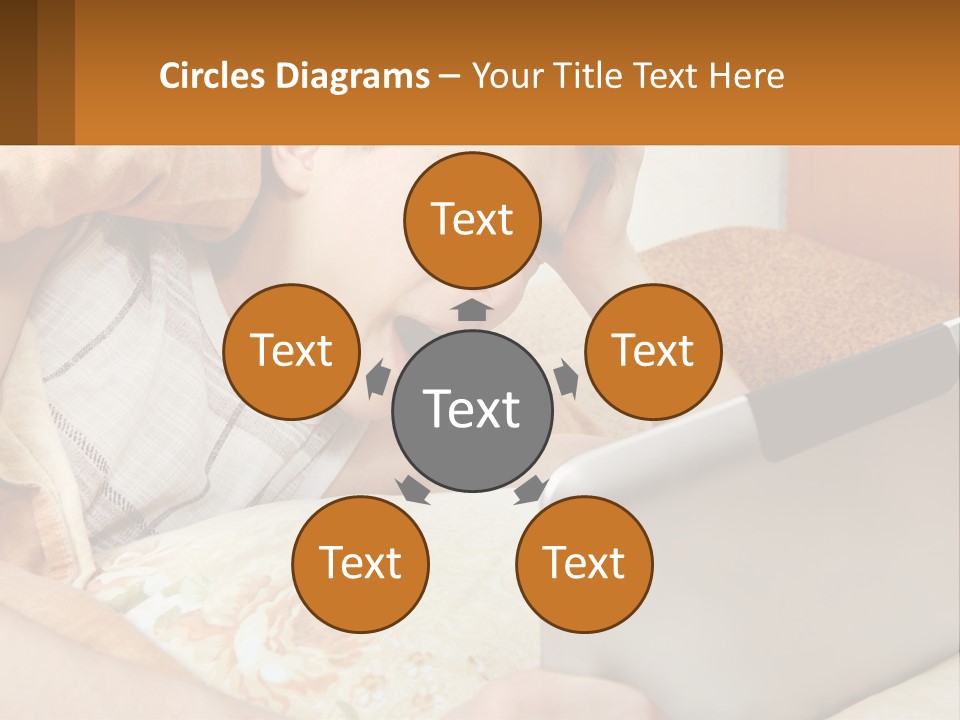 Remote Technology White PowerPoint Template