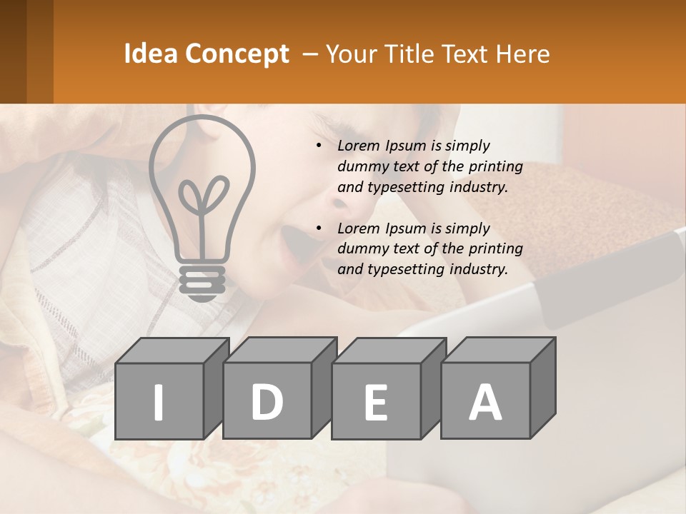 Remote Technology White PowerPoint Template