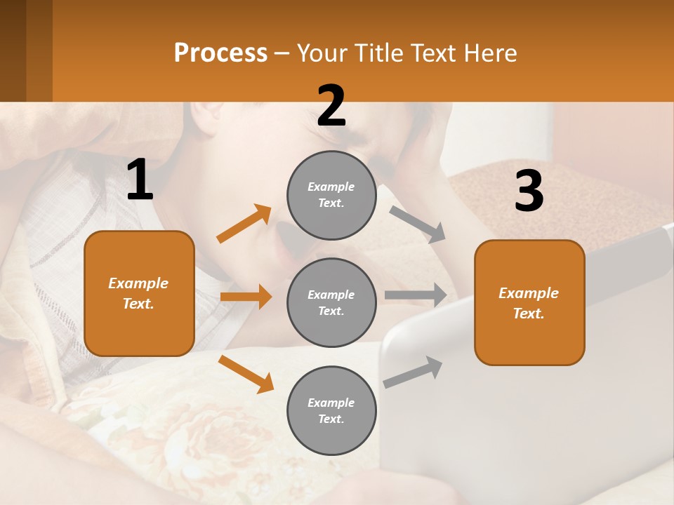Remote Technology White PowerPoint Template