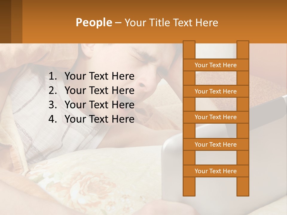 Remote Technology White PowerPoint Template