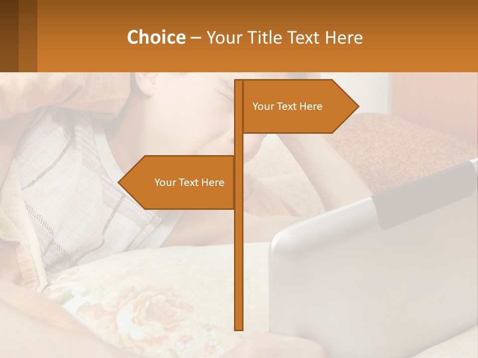 Remote Technology White PowerPoint Template