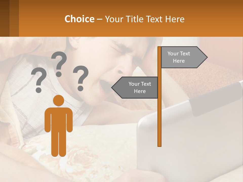 Remote Technology White PowerPoint Template