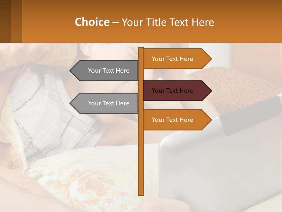 Remote Technology White PowerPoint Template